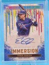 2024 Topps Inception Immersion Autographs Evan Carter #IA-EC card
