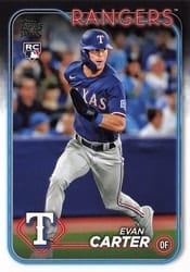 2024 Topps Japan Edition Base Set Evan Carter #6 card