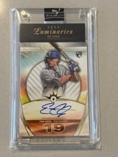 2024 Topps Luminaries Hit Kings Autographs Evan Carter #HK-EC card
