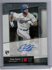 2024 Topps Museum Collection Archival Autographs Evan Carter #AA-EC card