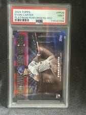 2024 Topps Platinum Performers Evan Carter #PP-26 card
