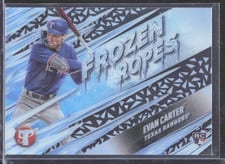 2024 Topps Pristine Frozen Ropes Evan Carter #FR-18 card