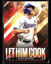 2024 Topps Update Let Him Cook Evan Carter #LHC-16 card