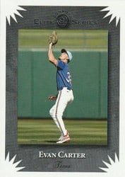 2025 Donruss Elite Series Evan Carter #13 card