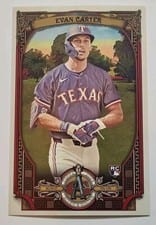 2024 Topps Allen & Ginter Allen & Ginter Boxloader Evan Carter (Texas Rangers) #AGBL-4 card