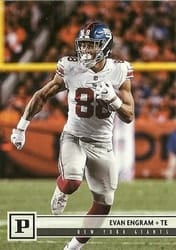 2018 Panini Base Set Evan Engram #214 card