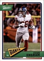 2018 Panini Classics Base Set Evan Engram #67 card