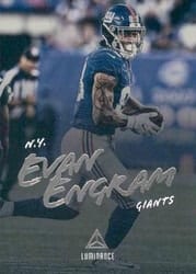 2018 Panini Luminance Base Set Evan Engram #48 card