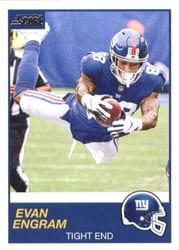 2019 Score Base Set Evan Engram #178 card