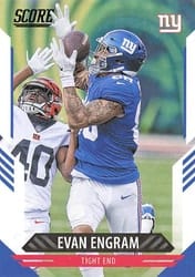 2021 Score Base Set Evan Engram #68 card