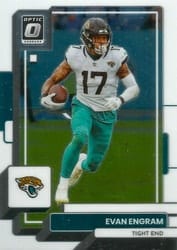 2022 Donruss Optic Base Set Evan Engram #101 card