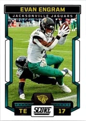 2023 Score Base Set Evan Engram #21 card