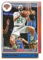 2021-22 Hoops Winter Base Set Evan Fournier #39 card