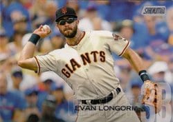 2018 Stadium Club Base Set Evan Longoria #33 card