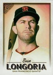2018 Topps Gallery Base Set Evan Longoria #110 card
