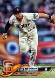 2018 Topps Update Base Set Evan Longoria #US118 card
