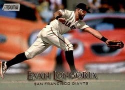 2019 Stadium Club Base Set Evan Longoria #294 card