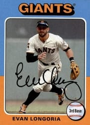 2019 Topps Archives Base Set Evan Longoria #123 card