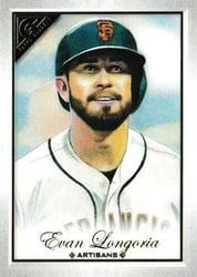2019 Topps Gallery Base Set Evan Longoria #176 card