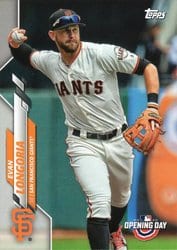 2020 Topps Opening Day Base Set Evan Longoria #81 card