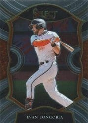 2021 Panini Select Base Set Evan Longoria #12 card