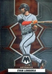 2022 Panini Mosaic Base Set Evan Longoria #170 card