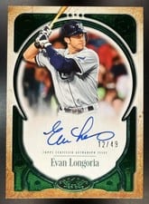 2026 Topps Tier One Prime Performers Autographs Evan Longoria #PPA-EL card
