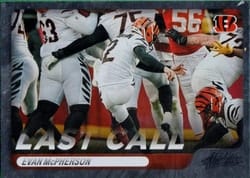2022 Panini Absolute Last Call Evan McPherson #LC-14 card