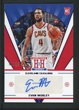 2021-22 Panini Chronicles Hometown Heroes Rookie Auto Evan Mobley #HHR-EVM card