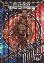 2021-22 Panini Mosaic Overdrive Evan Mobley #14 card