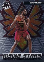 2021-22 Panini Mosaic Rising Stars Evan Mobley #6 card