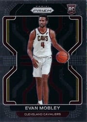 2021-22 Panini Prizm Base Set Evan Mobley #325 card