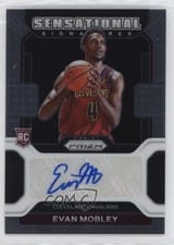 2021-22 Panini Prizm Sensational Signatures Evan Mobley #SS-EVM card