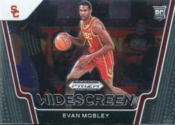 2021 Panini Prizm Draft Picks Widescreen Evan Mobley #2 card