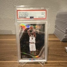 2021 Panini Select Evan Mobley Silver Prizm #272 card