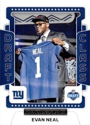 2022 Panini Rookies & Stars Draft Class Evan Neal #DC-16 card