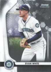 2020 Bowman Sterling Base Set Evan White #BPR-47 card