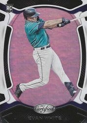 2021 Panini Chronicles Certified Evan White #30 card