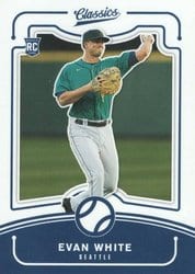 2021 Panini Chronicles Classics Evan White #5 card