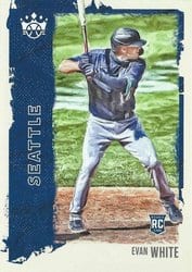 2021 Panini Diamond Kings Base Set Evan White #152 card