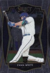 2021 Panini Select Base Set Evan White #140 card