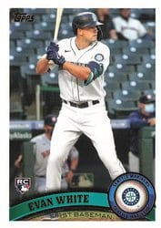 2021 Topps Archives Base Set Evan White #272 card