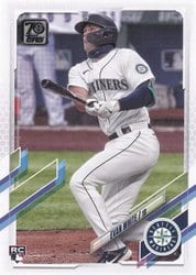 2021 Topps Base Set Evan White #151 card