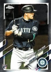 2021 Topps Chrome Update Base Set Evan White #USC46 card