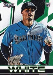 2021 Topps Fire Base Set Evan White #46 card