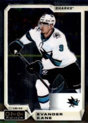 2018-19 O-Pee-Chee Platinum Base Set Evander Kane #87 card