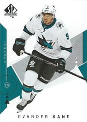 2018-19 SP Authentic Base Set Evander Kane #6 card