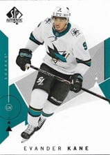 2018 SP Authentic Evander Kane Limited Red #6 card