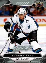 2019-20 Upper Deck MVP Base Set Evander Kane #43 card