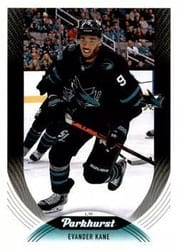 2020-21 Parkhurst Base Set Evander Kane #185 card